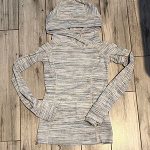 Lululemon Striped Hooded Pullover size 2